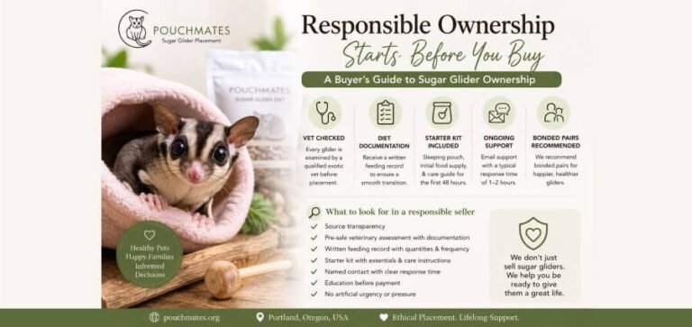 Pouchmates Review: A Responsible Guide to Sugar Glider Ownership