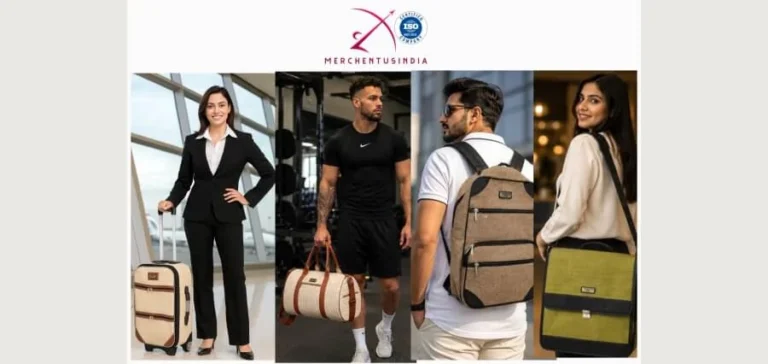 MERCHENTUS INDIA EXIM INTERNATIONAL LLP: Pioneering Sustainable Jute Travel Bags with National Jute Board Recognition and Jute Mark Certification